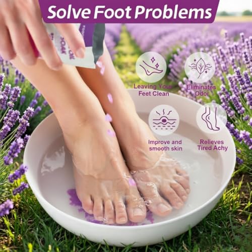 Baño para pies con aceite de lavanda y árbol de té miniatura 3