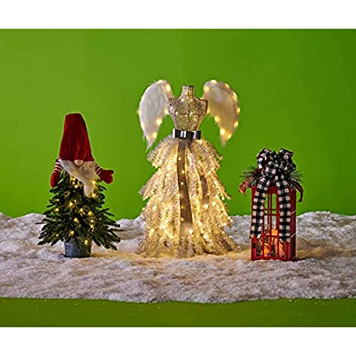 Winter Wonder Lane 4' Ft Vixen Light Angel Pre-Lit Illuminating Heavenly Artificial Christmas Tree Decor #TOP3