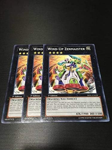 Amazon 遊戯王 発条機甲ゼンマイスター 英語版 Bp01 3枚セット ノーマル おもちゃ おもちゃ
