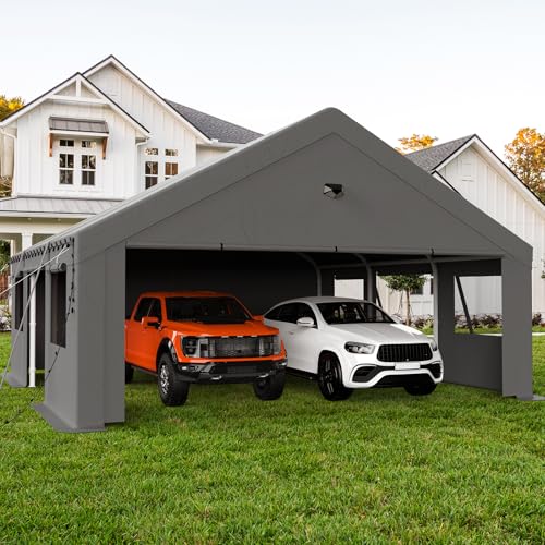Benass 20x20 Drive-Through Carport