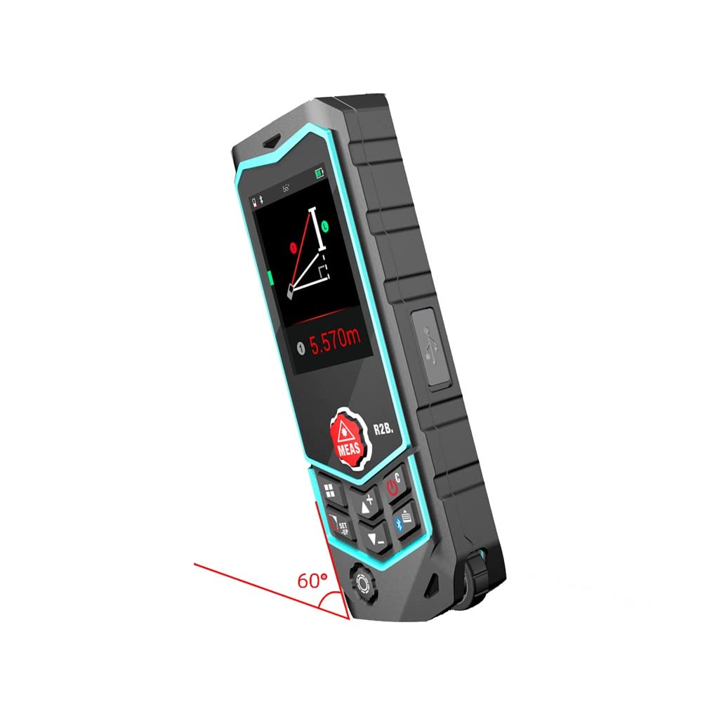 Laser Rangefinder Handheld Pomiar pomiaru pomieszczenia pomieszczenia wewnętrznego i zewnętrznego władcy władcy elektronicznej linijki laserowej (Size : 50 meters)