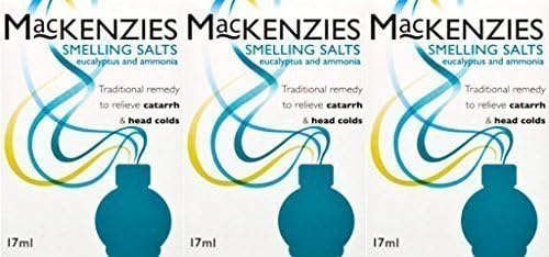 Mackenzies Smelling Salts 17ml x 3 Packs