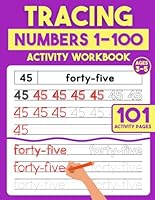 Tracing Workbook: Numbers 1-100: Handwriting Practice Book of Numbers From 0 To 100 for Preschool, Kindergarten, and Kids Ages 3-5 (Tracing Books) B0C12DRGDW Book Cover