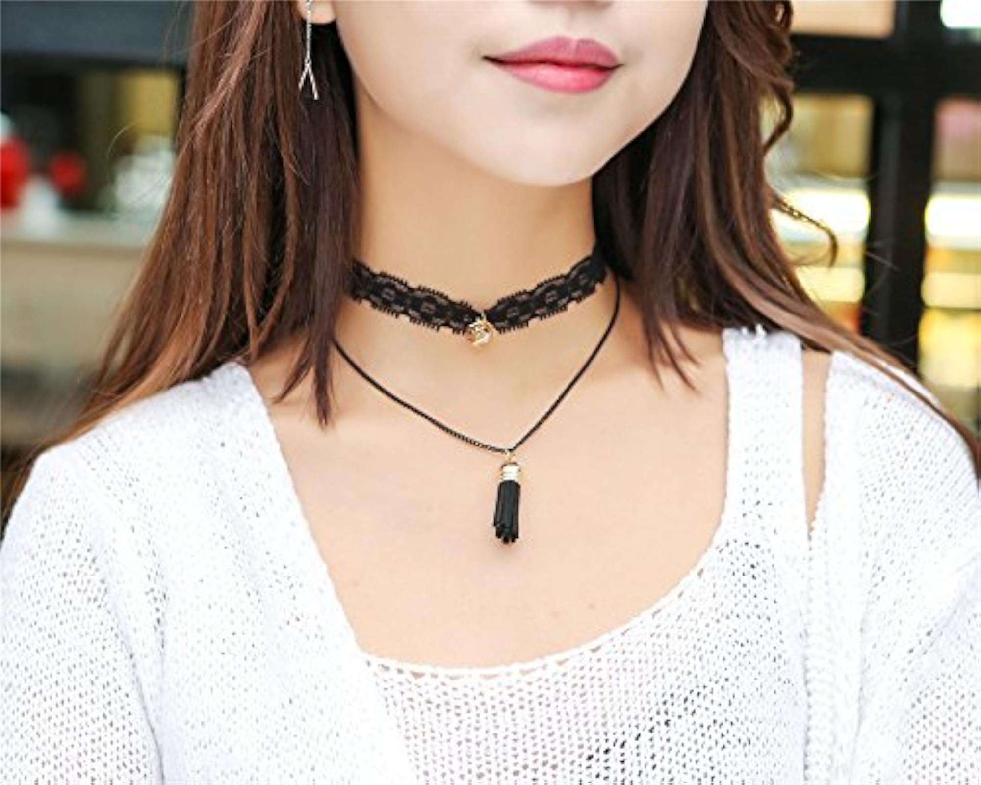 Modern Statement Choker Necklace