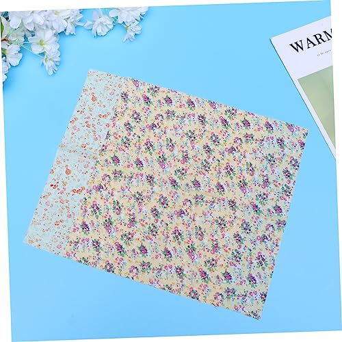 SEWACC 14Pcs Tecido Acolchoado Lençóis De Algodão Percal Lençóis Florais Lençóis Acolchoados Tecido