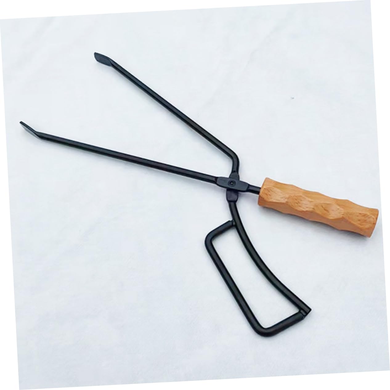 IMIKEYA Pinze Per Barbecue Carbone Strumento Per Legna Pinza Extra Lunga Strumenti Per Falò
