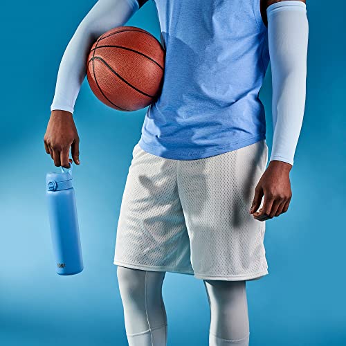 ION8 Lightweight Steel Water Bottle, 600 ml/20 oz, Non-Insulated, Leak Proof, Easy to Open, Secure Lock, Dishwasher Safe - Image 2