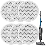 6 Pack 3897A Rotating Steam Mop Pads Replacement Compatible with Bissell SpinWave 3897A 3712C 3712W SmartSteam Scrubbing Steam Mop Cleaner, 3897 3712 Only【Not for Other Models】