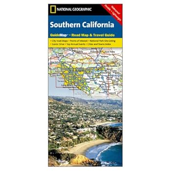 Map National Geographic Southern California (Guidemaps) Book