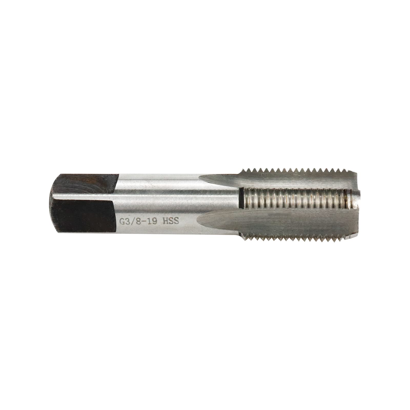 G 3/8-19 HSS Left Hand Pipe Tap – BSP Thread, M2 High-Speed Steel
