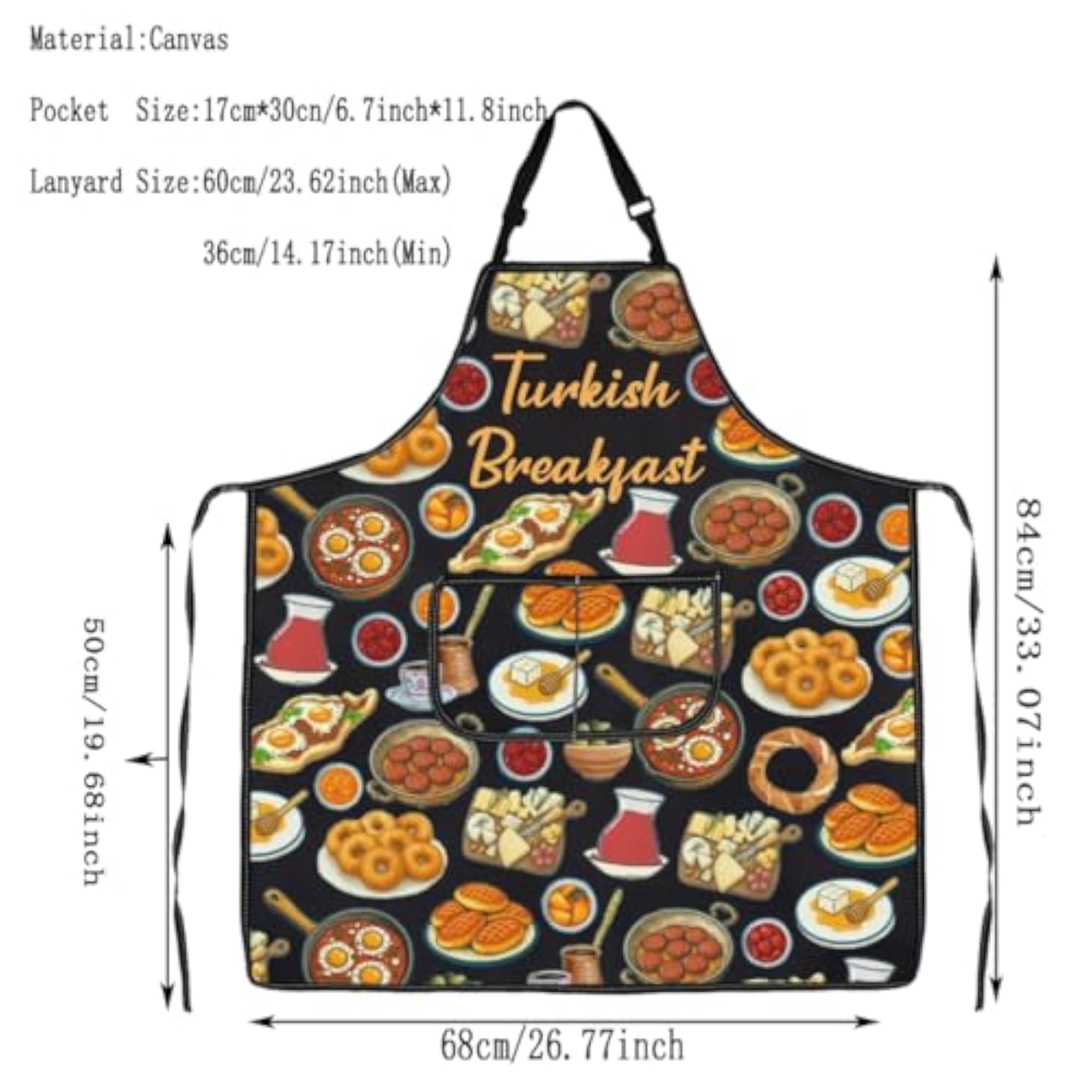 Funny Brunch Gift Turkish Breakfast Apron