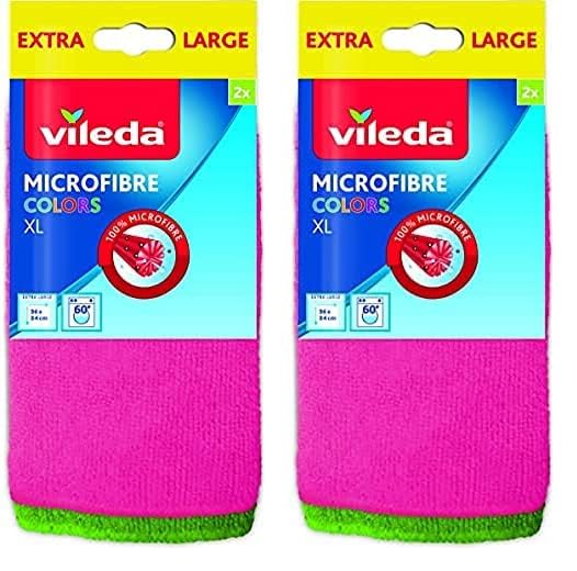 Vileda - Bayeta Microfibras Style (2 Unidades) (Paquete de 2)