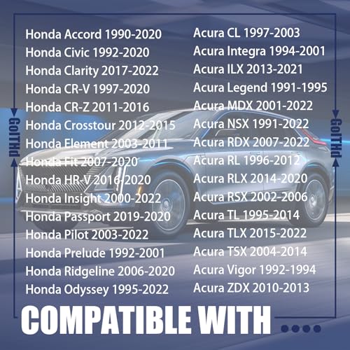 Image of 6 Rear Differential and 6 Automatic Transmission Plug Washers, Compatible with Honda Accord Acura Civic Ridgeline Odyssey CRV CR-V Pilot Fit Element, Replaces 90471-PX4-000 & 94109-20000