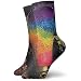 Produktbild Be-ryl Baumwolle Crew Socken für Frauen und Männer Compression Athletic Socks Glühbirne Kleid Socken 30CM