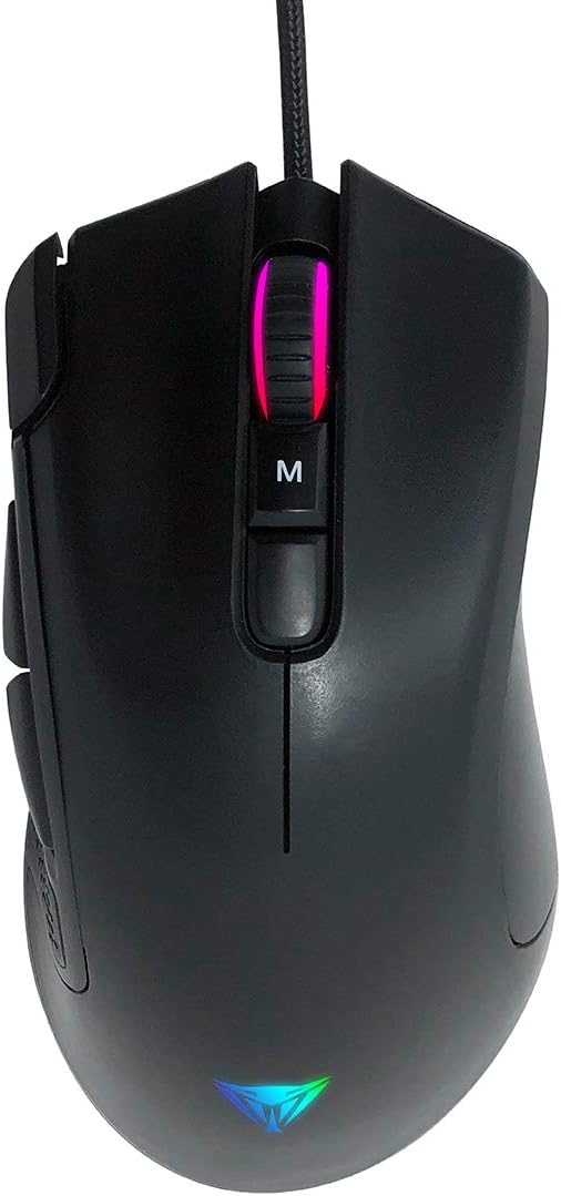 Patriot Memory Patriot Viper V551 Full Rgb Optical Gaming Mouse 12,000 Dpi, 7 Programmable Macro Keys