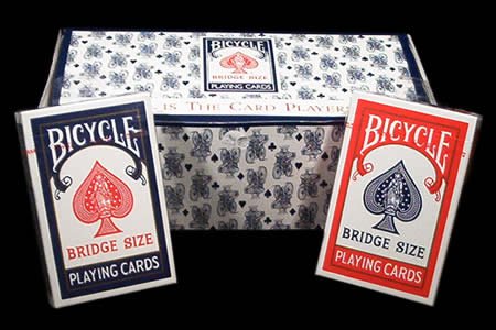 Caja de barajas BICYCLE Bridge (6 Rojo / 6 Azul)