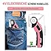 AIFIZO Kartonschneider Elektrisch mit 3 Klinge für Stoff, Leder, Teppich, Karton und Kunststoff, 320 Hüben/Min Elektrische Schere