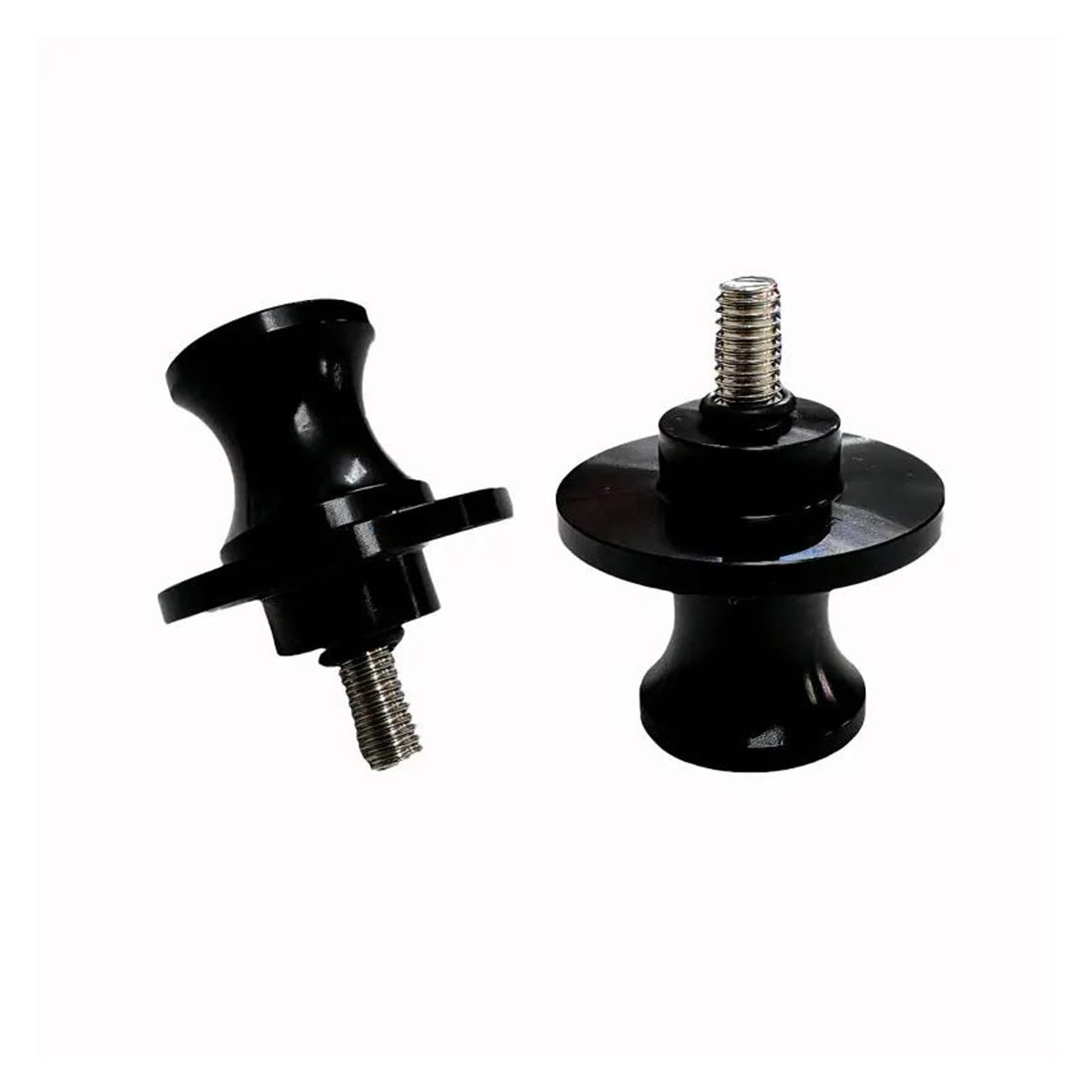 Nottolini Alzamoto Moto Spool Forcellone Per HONDA CBR 600RR CBR600RR 2004-2025 Supporto A Vite Per Slider Forcellone Moto 8 Mm(Nero)
