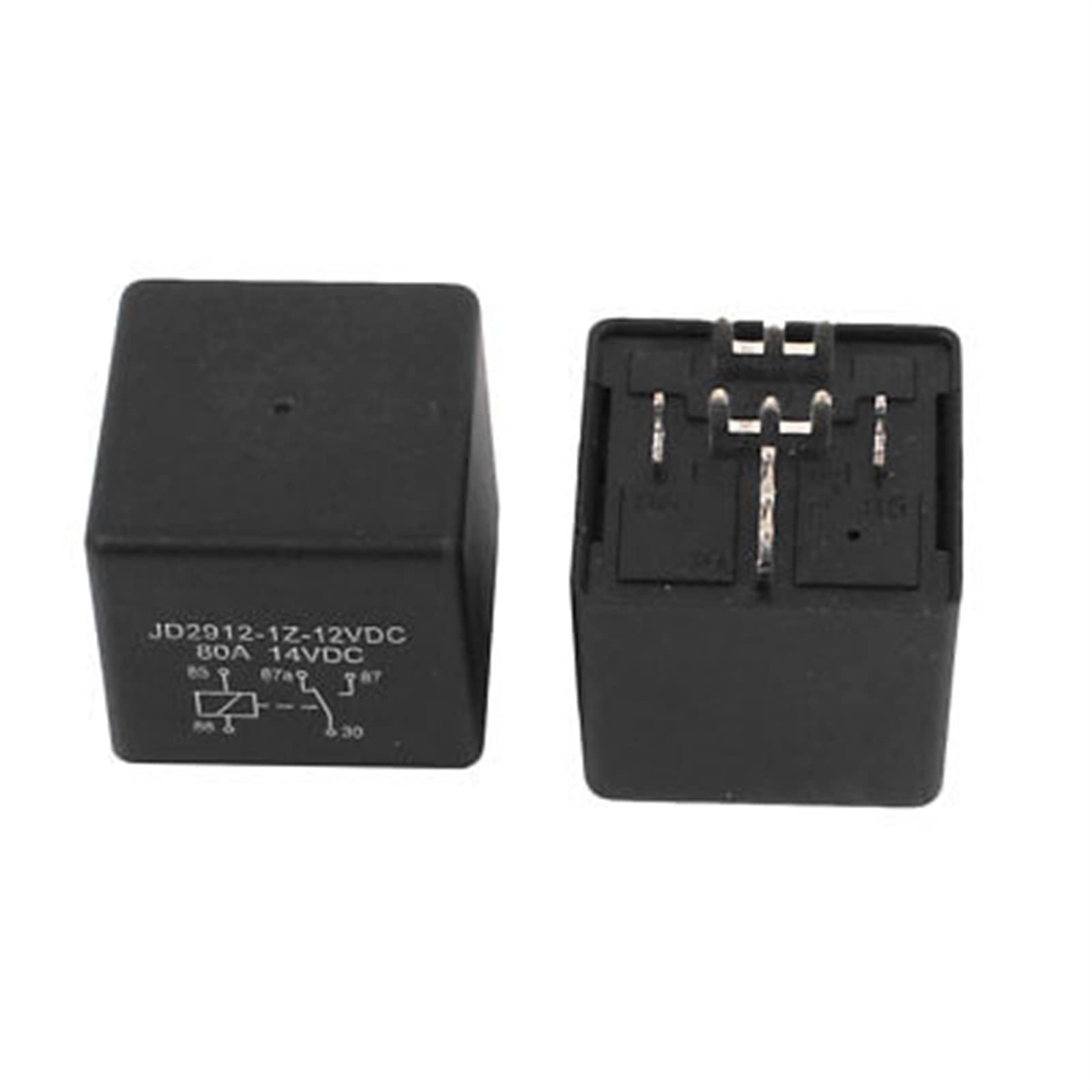 Parti e ricambi Bobina CC 12V 80A 5 pin SPDT Relè di potenza for sicurezza auto veicolo 10 pezzi