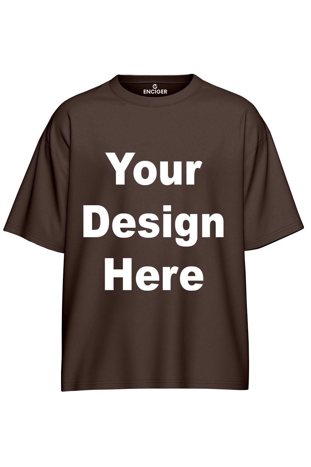 Oversized Personalized T-Shirt - Custom Print Photo, Text, Logo or Company Name | 100% Cotton Customized Tshirt for Men & Women-picture-21