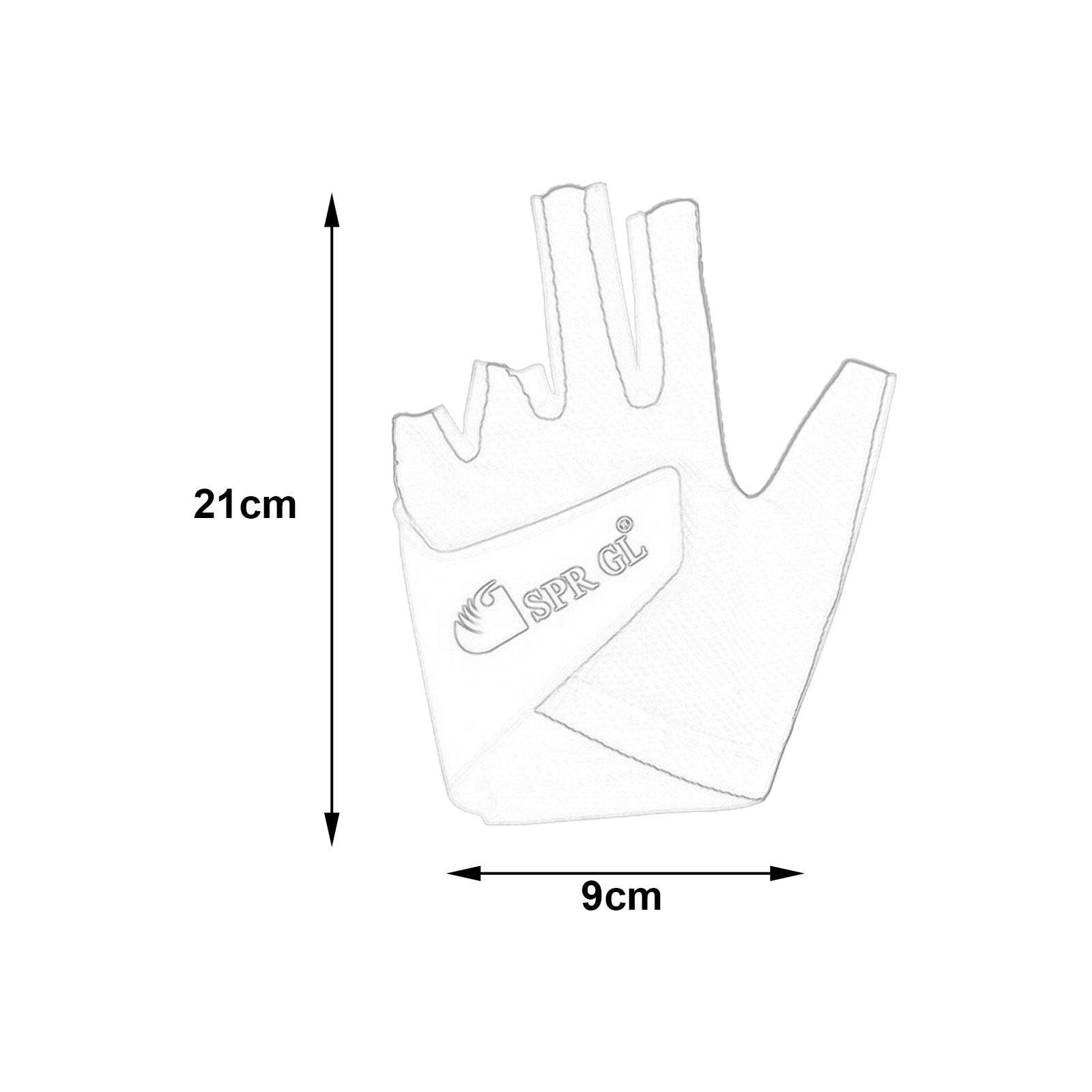 kowaku Cue Pool Gloves Separate Finger Gloves Left Hand Resistant Adjustable Wrist Breathable Practice Gym Snooker Cue Glove, Pink