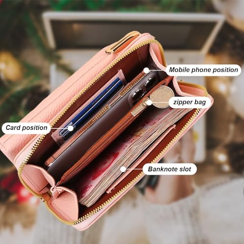 Embroidery Crossbody Phone Bag with Detachable Adjustable Strap Women Purse Shoulder Bag4