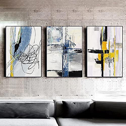 Affiches et gravures art abstrait pour créer un salon moderne minimaliste