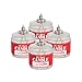 CandleLife Emergency Survival Candle (Set of 4) - 115 Hours Long Lasting Burning Time - Great Source of Light for Blackout, Camping, Fishing and Hunting - Smoke & Odor-Free | Clear Mist