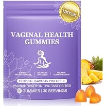 Pineapple Gummies for Women PH 60 Count, PH Balance for Women, Probiotics Vaginal Gummy, Improve Immune, Hawaiian Pineapple Flavor, Vegan & Low Sugar, Premium Balance Gummies