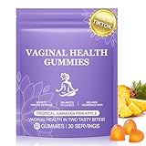 MXCZBSM Pineapple Gummies for Women PH 60 Count, PH Balance for Women, Probiotics Vaginal Gummy, Improve Immune, Hawaiian Pineapple Flavor, Vegan & Low Sugar, Premium Balance Gummies
