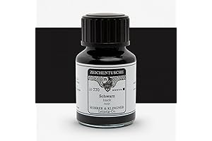 Rohrer & Klingner Black Calligraphy Ink (50mL Bottle)