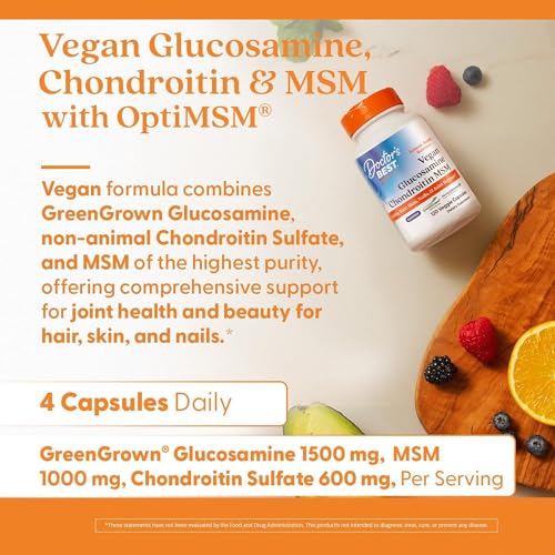 Doctor's Best Vegan Glucosamine Chondroitin MSM