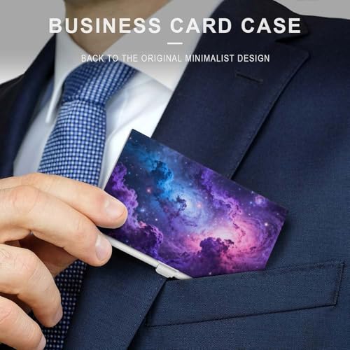 Porte-cartes de visite anti-cornes étui fin en aluminium contre les cartes froissées - 3