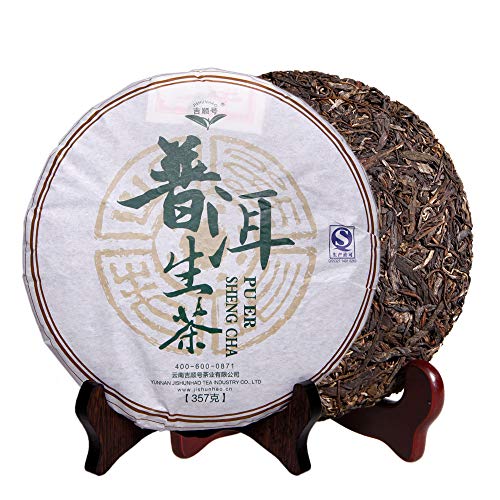 通用 Raw Puer Tea Té para Tarta PU-erh de principios de Primavera 357g Bebida Saludable de té Verde Puerh - Imagen 3