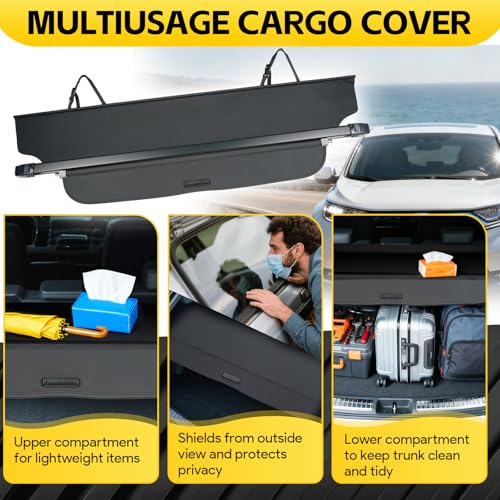 Cargo Cover Compatible with Honda CR-V CRV 2023-2026, Rear Trunk Shade by Lilvduybz - Image 7