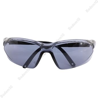 Badem10 Cycling Goggles Clear UV Protected Adjustable Motor Cyclist Protection Smoked Goggles