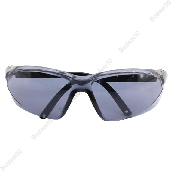 Badem10 Cycling Goggles Clear UV Protected Adjustable Motor Cyclist Protection Smoked Goggles