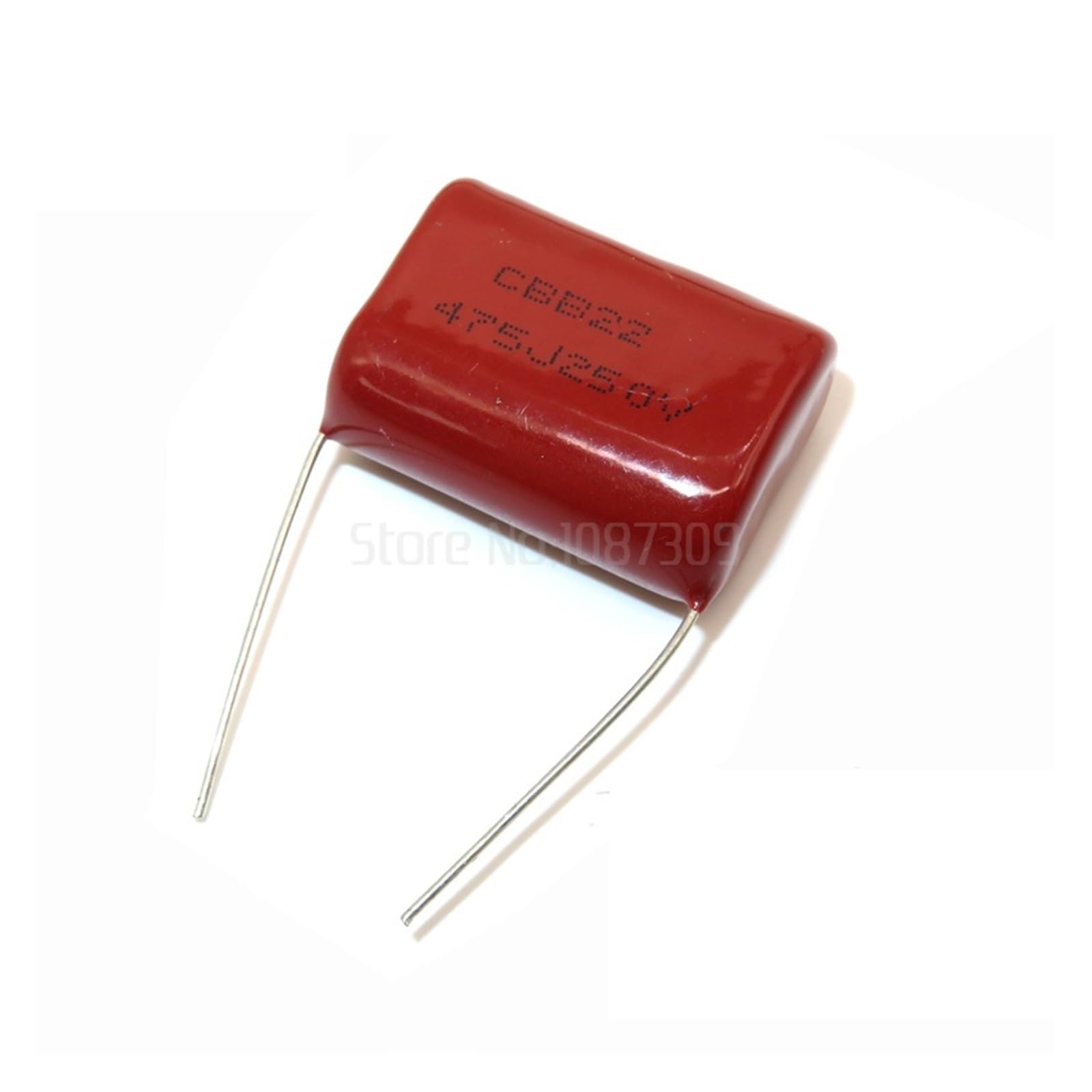 Condensateur CBB 4.7uF 250V CBB21 pas 25mm de type film polypropylène par 10 pièces