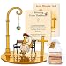 Religious Gifts for Women – Jesus Praying Figurine with Bible Verse Gift Card, Christian Encouragement & Get Well Soon Gift for Women, Religious Sympathy Gift for Loss of Mom, Healing Christian Desk Decor