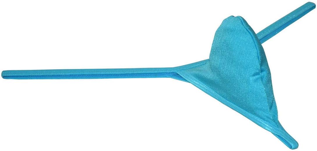 OROCOJUCO Men Border Mini Thong Drawing Pouch T-back Shiny Spandex Micro Bikini Underwear - Image 3