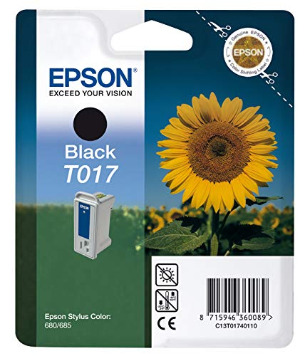Cartouche noir Epson pour remplacer votre encre vide sans bavure