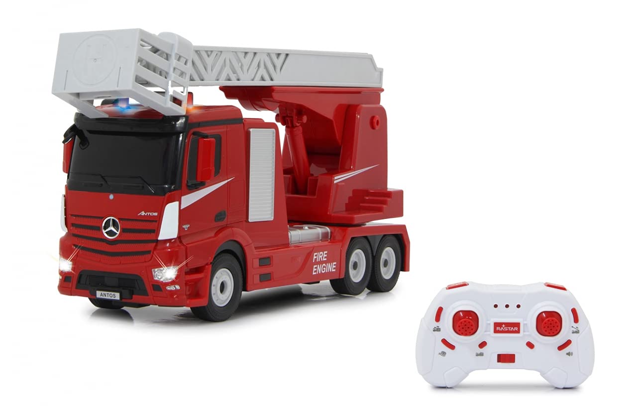 JAMARA Mercedes-Benz Antos Drabina obrotowa 1:24 2,4 GHz czerwony