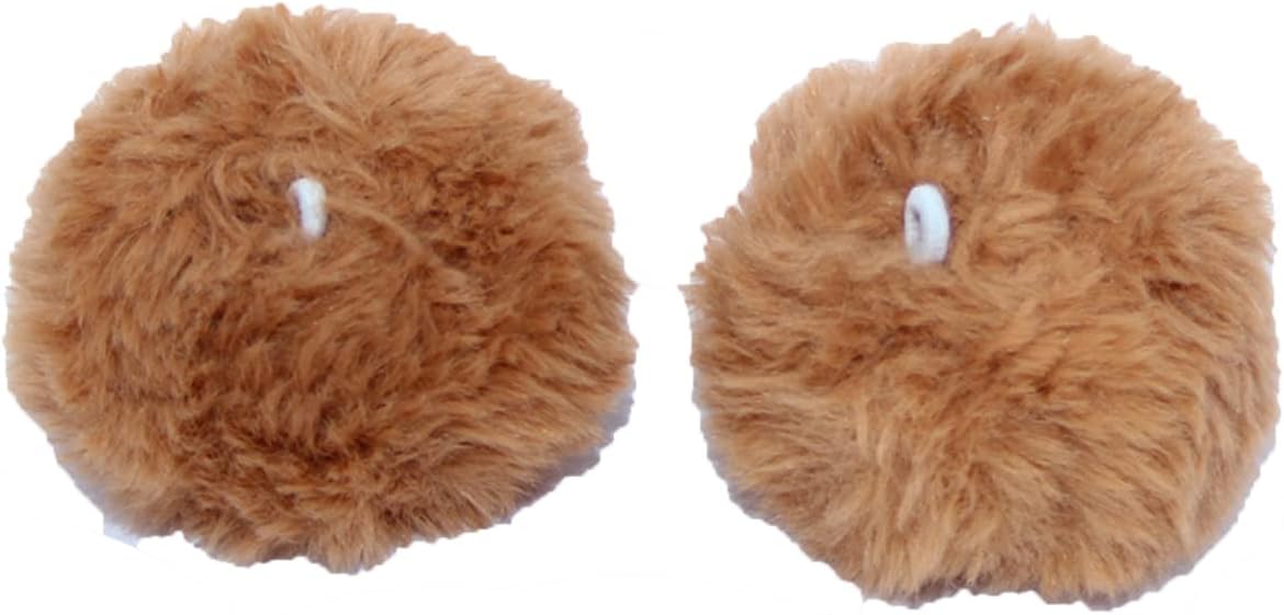 MDXONE Kids Ski Balaclava Pompoms | Soft Fluffy 2" Attachments Winter Balaclavas Cute Snowboard Accessories