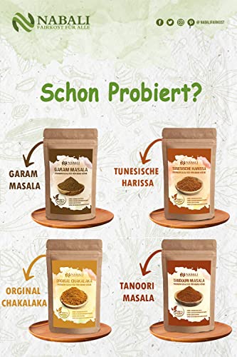 NABALI FAIRKOST FÜR ALLE Zatar Za’atar Gewürz – Gewürzmischung nach Ottolenghi – Zaatar orientalische Gewürze aus Palästina (100 g)