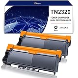 7Magic TN2320 Toner Kompatibel für Brother TN2320 TN2310 Toner für Brother MFC-L2700DW HL-L2340DW MFC-L2700DN DCP-L2520DW HL-L2300D MFC-L2720DW MFC-L2740DW MFC L2700DW (Schwarz, 2-Pack)