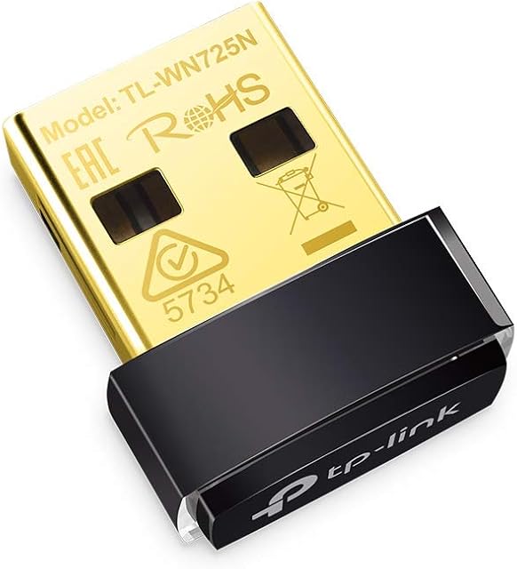 TP-Link TL-WN725N 150Mbps USB 2.0 WiFi Adapter