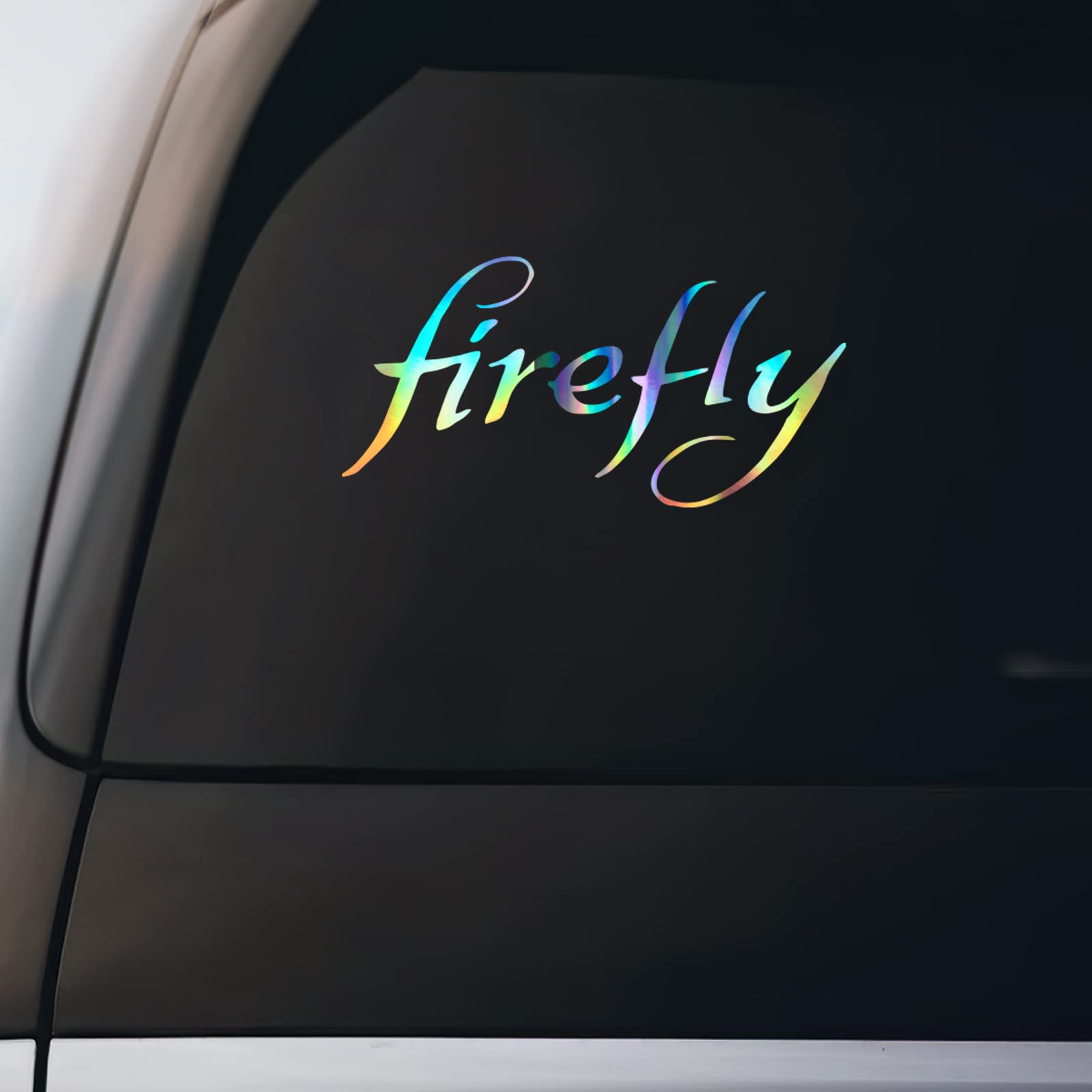 Sticker Luciole Serenity holographique pour personnaliser vos objets