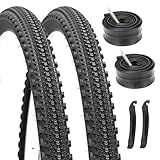 Hycline 700x42C Gravel Bike Tire Set, 2-Pack (42-622) Folding Puncture-Resistant...