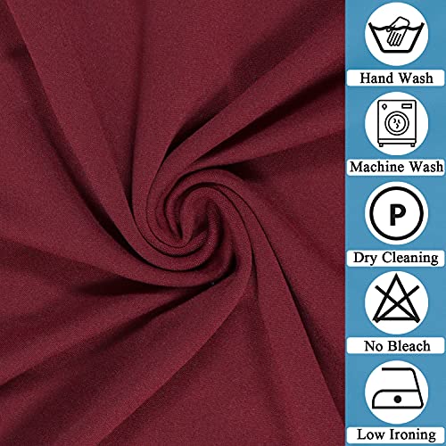 YUNSHANGHE 4 Pack Chair Seat Covers, Removable Washable Dining Chair Covers, Elastic Stretch Modern Chair Protective Cover - Image 3