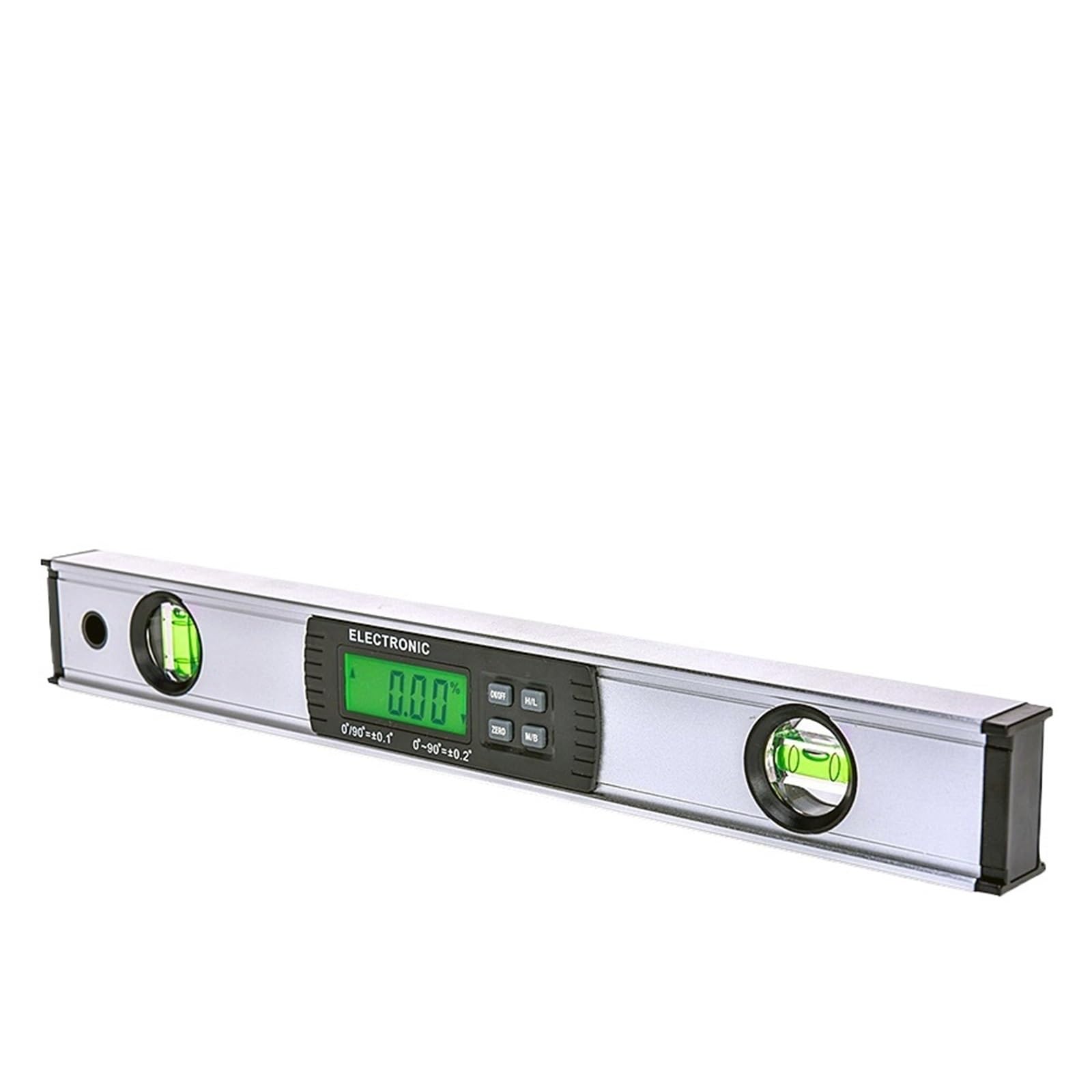1 x cyfrowy kątomierz, kątomierz, elektroniczny, poziomica, 360 stopni, magnetyczny goniometr, kąt (400 mm z magnesem)